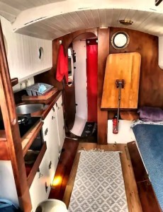 Hébergement insolite voilier 2 personnes Porto-Vecchio Corse